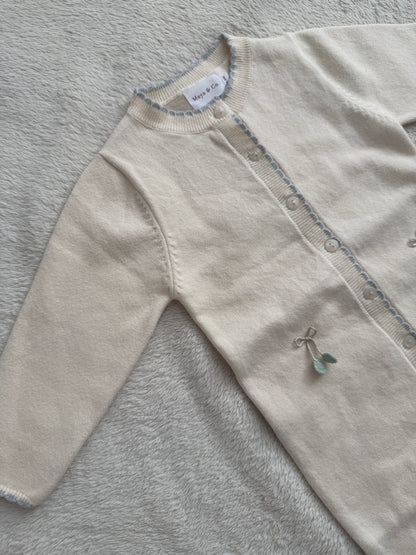 Cherry Knitted One-Piece